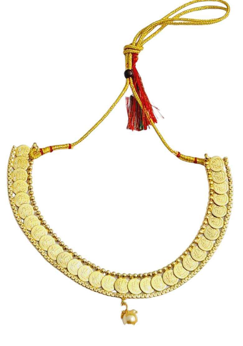 Gold-Plated Temple Jewellery Set for Women | Stylish Party & Everyday Wear | Gift for Her - Indya