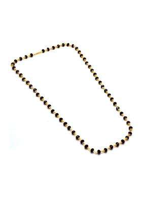 Gold-Plated Crystal Temple Chain for Women | Traditional Temple Jewellery for Wedding & Festive Wear | Gift for Her