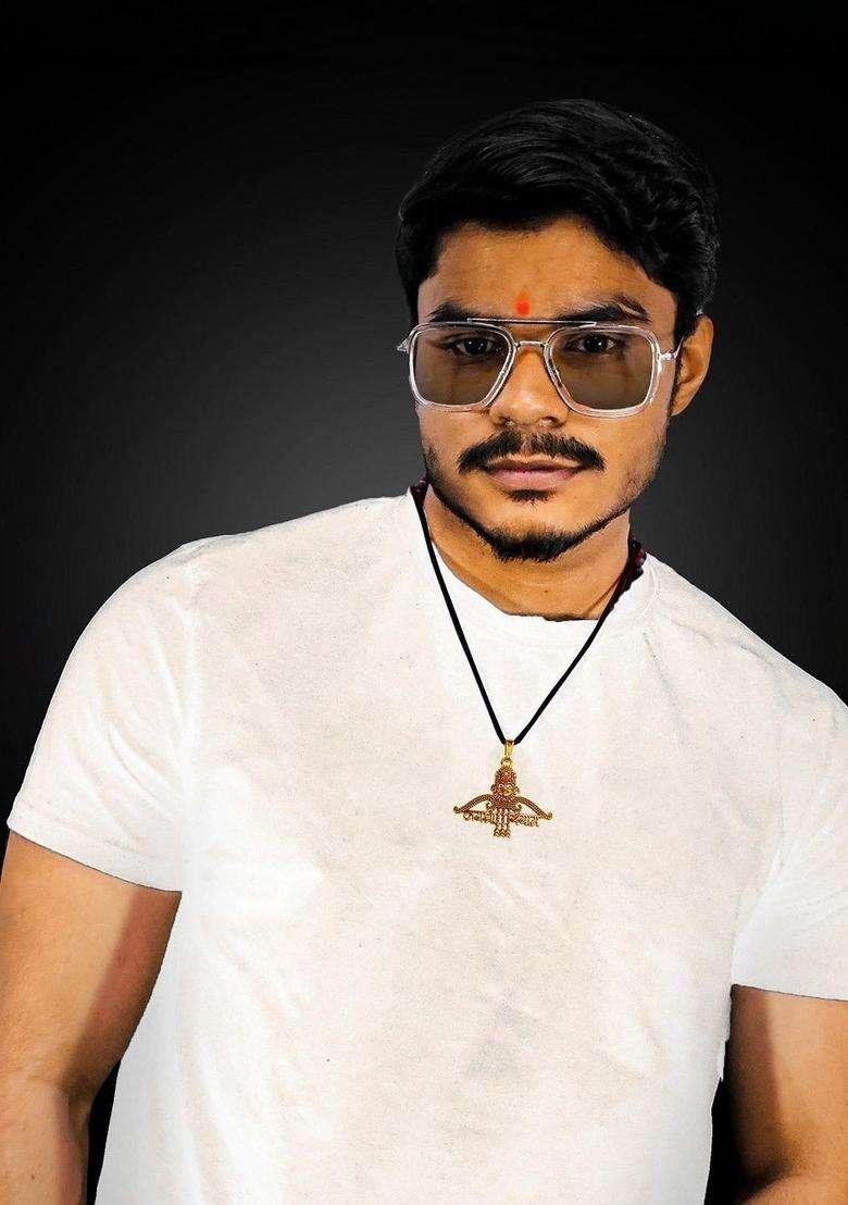 Gold-Plated Quirky Pendants with Chains for Men & Women | Traditional Temple Jewellery for Wedding & Festive Wear | Festive Gift - Indya