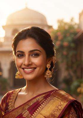 Gold-Plated Circular Jhumkas Earrings for Women | Traditional Temple Jewellery for Wedding & Festive Wear | Gift for Her