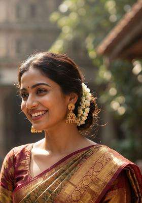 Gold-Plated Geometric Jhumkas Earrings for Women | Traditional Temple Jewellery for Wedding & Festive Wear | Gift for Her