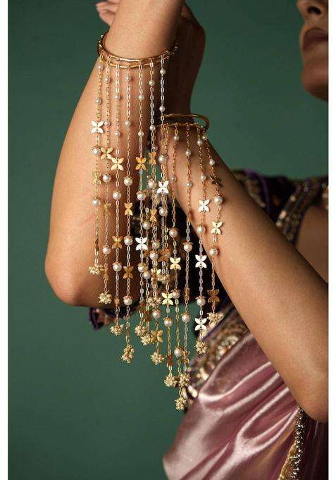 Gold Brass Bangle Bracelets & Cuffs