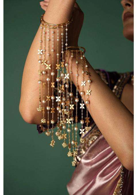 Gold Brass Bangle Bracelets & Cuffs