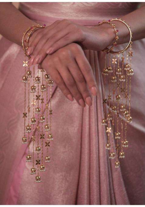 Gold Brass Bangle Bracelets & Cuffs