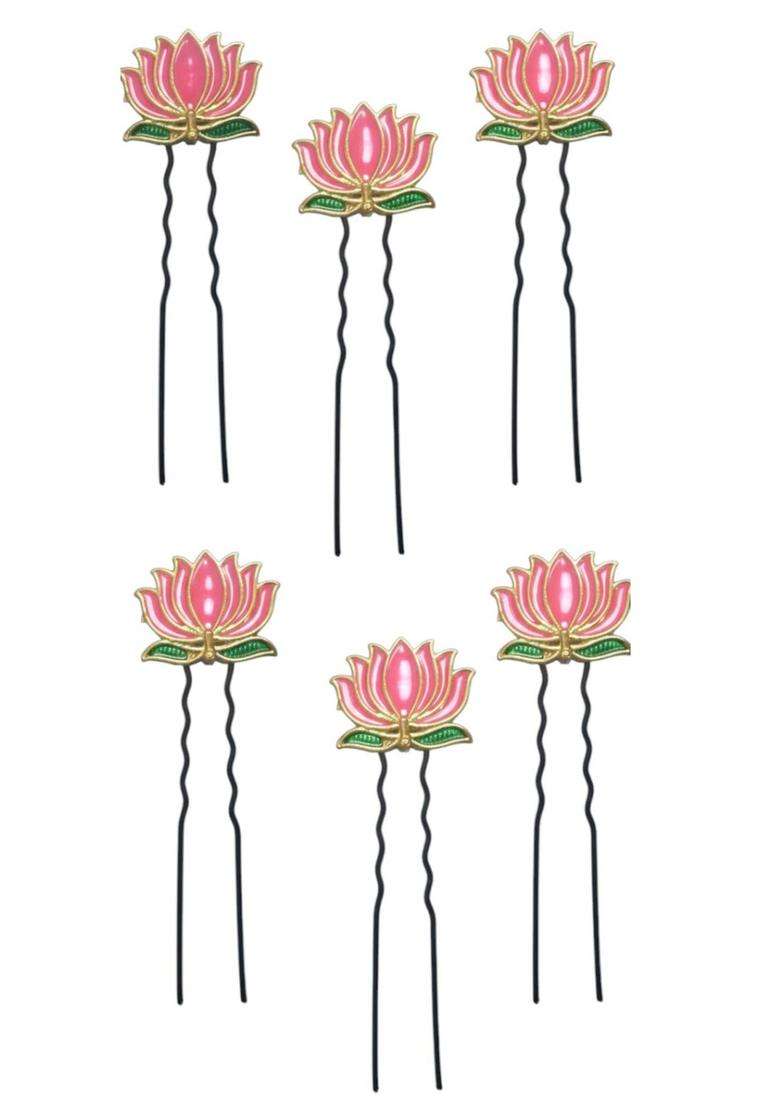 Multi Alloy Hair Accessories - Indya