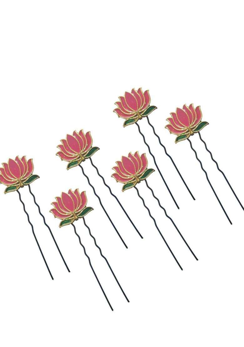 Multi Alloy Hair Accessories - Indya