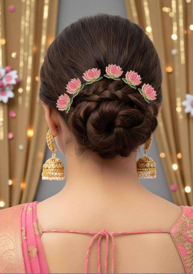 Multi Alloy Hair Accessories - Indya