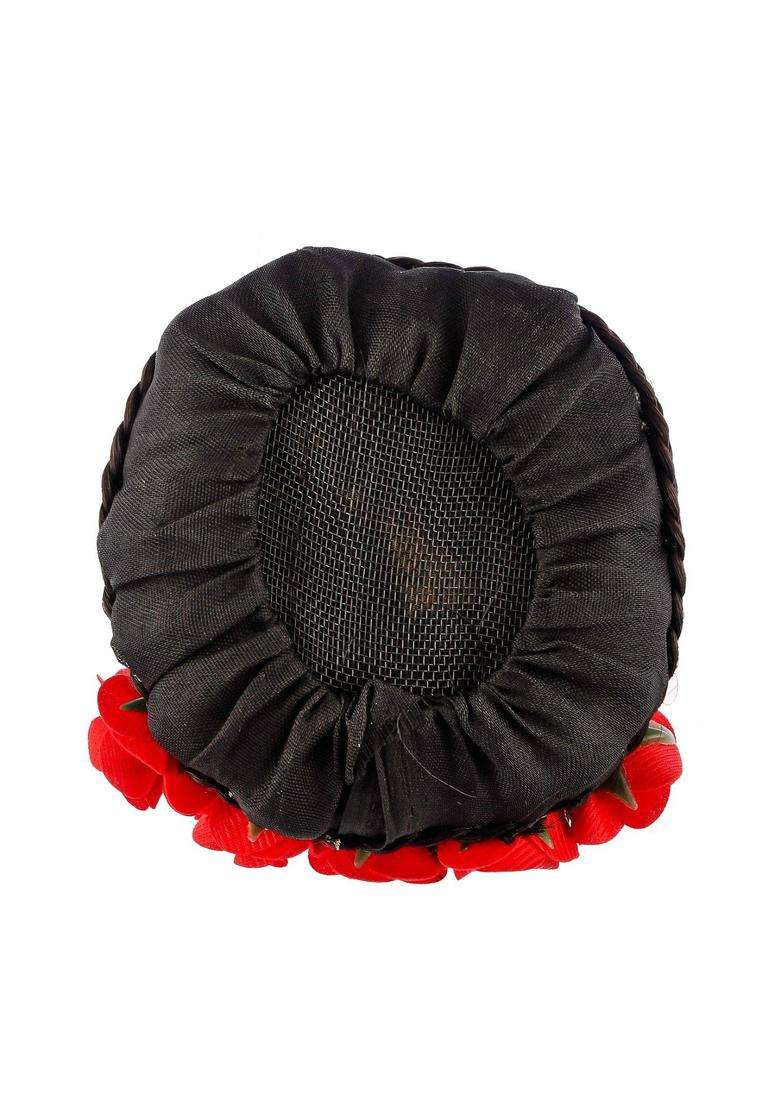 Black Blended Hair Accessories - Indya
