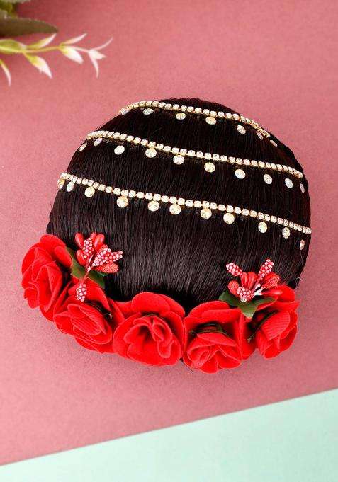 Black Blended Hair Accessories