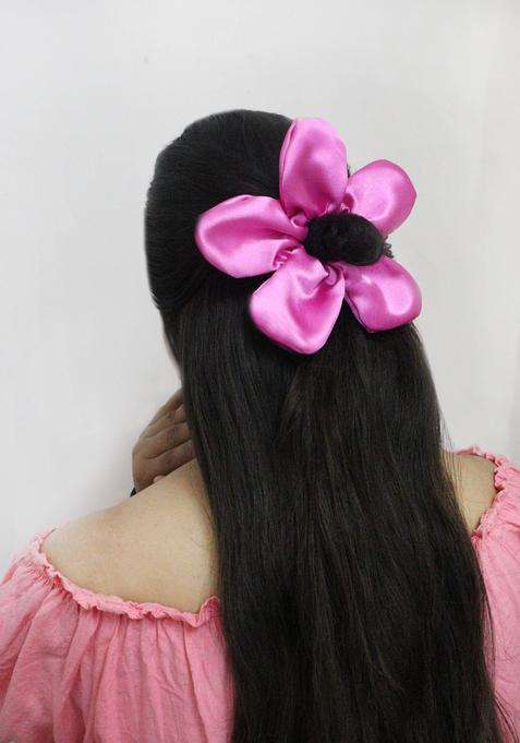 Pink Solid Hair Accessories