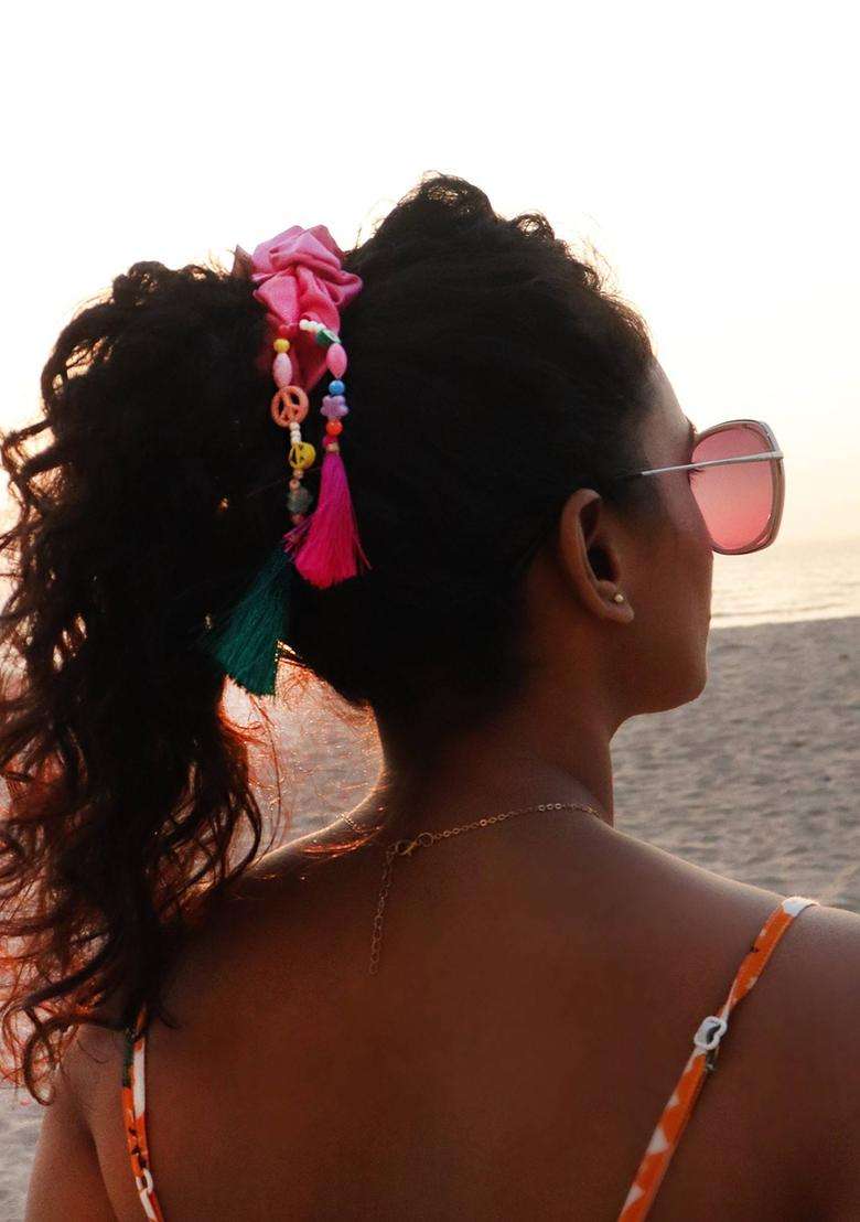 Pink Hair Accessories - Indya