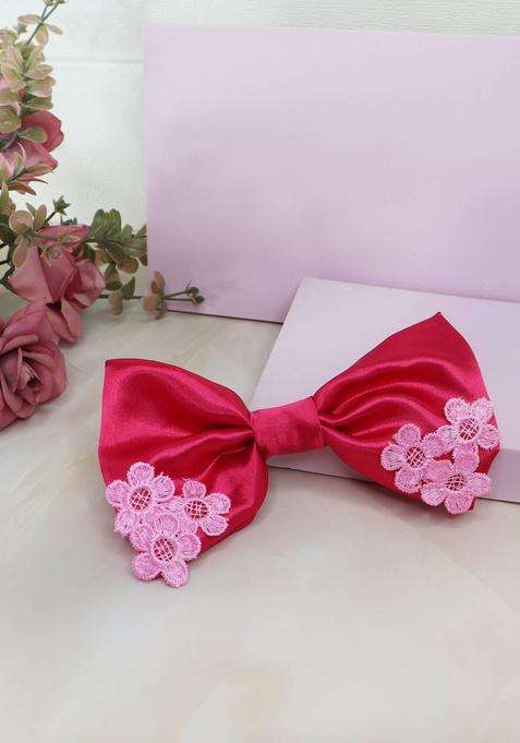 Pink Silk Hair Accessories