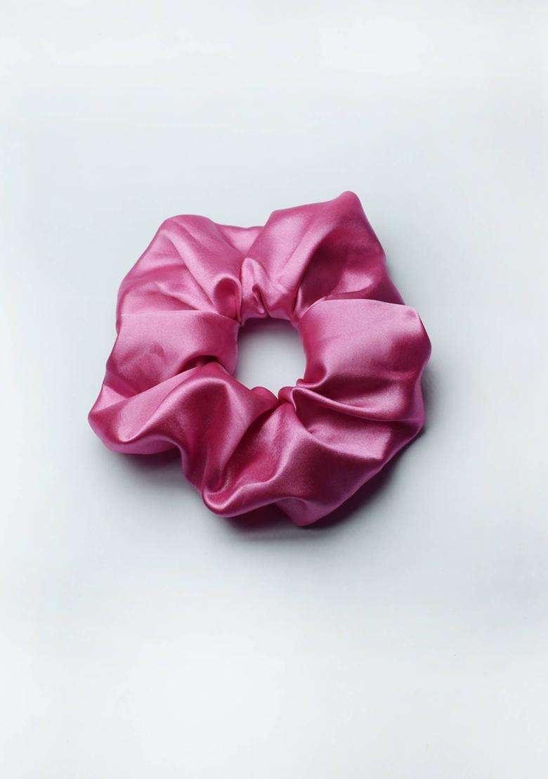 Multi Solid Satin Hair Accessories - Indya