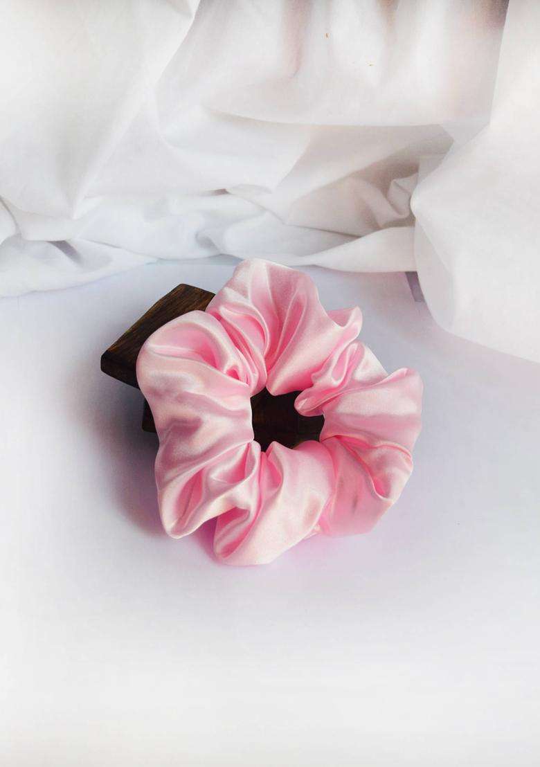Multi Solid Satin Hair Accessories - Indya