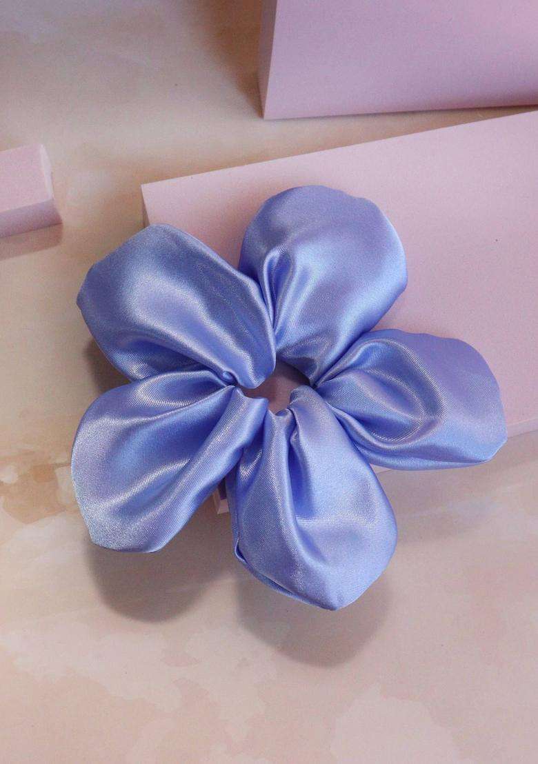 Blue Solid Hair Accessories - Indya