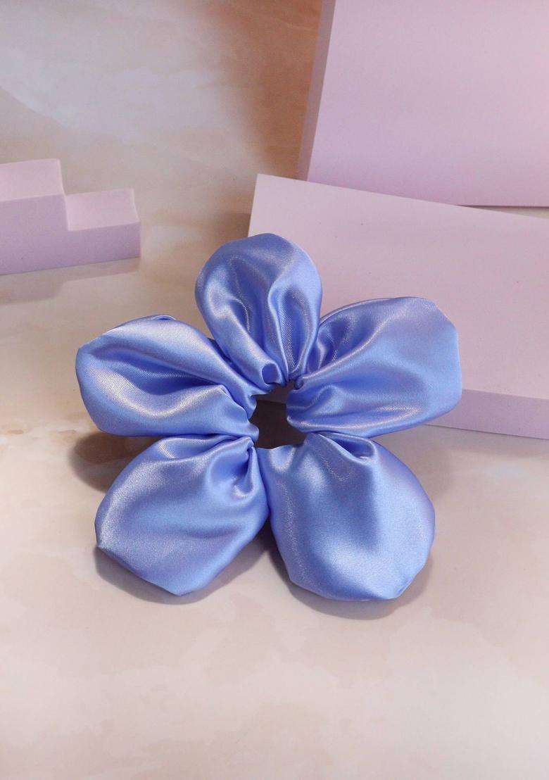 Blue Solid Hair Accessories - Indya