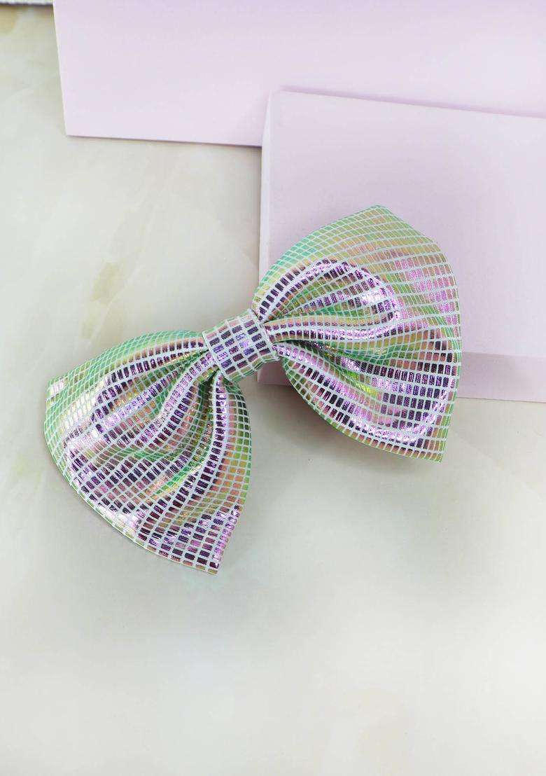 Purple Lycra Hair Accessories - Indya