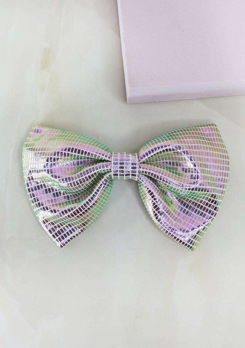 Purple Lycra Hair Accessories - Indya