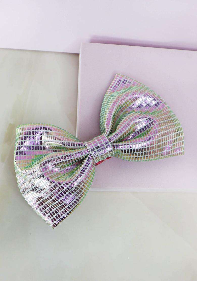 Purple Lycra Hair Accessories - Indya