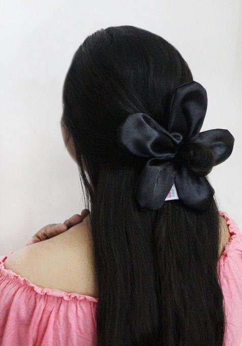 Black Solid Hair Accessories
