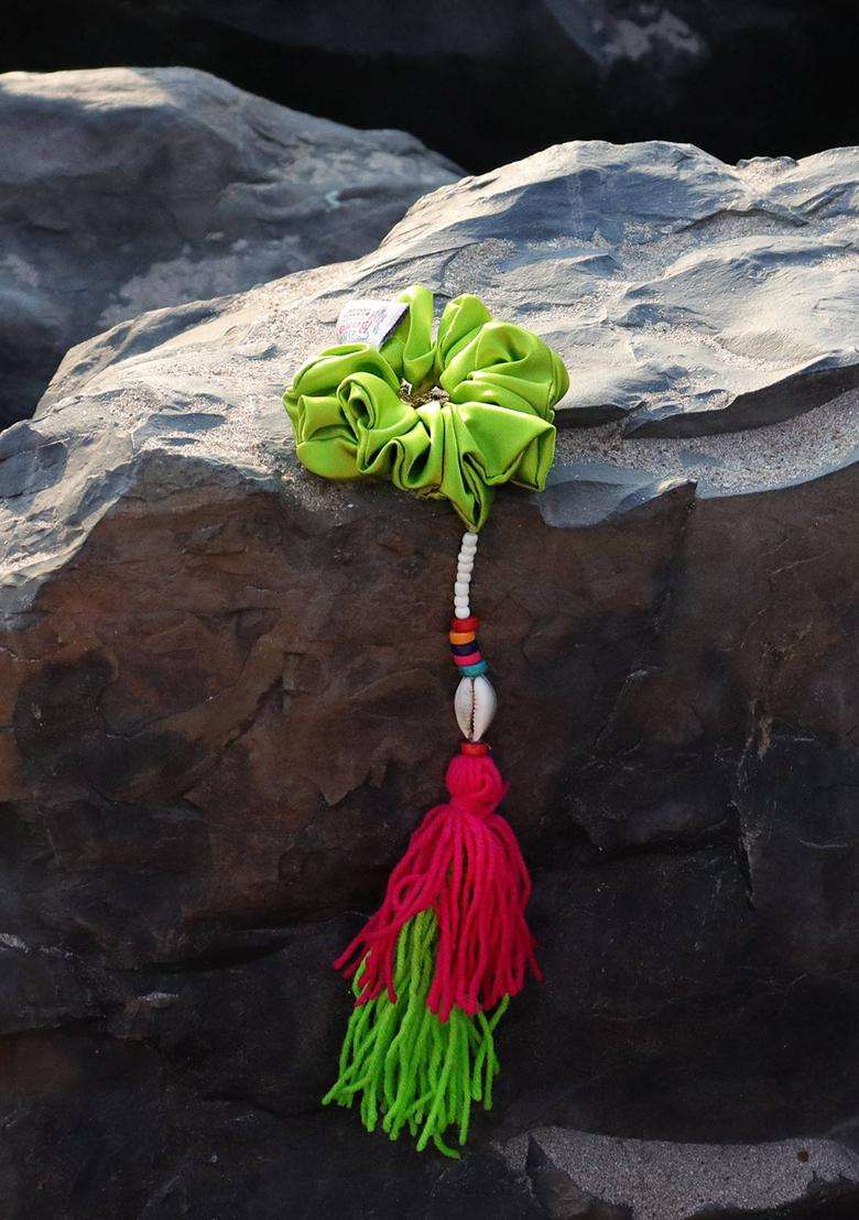 Green Hair Accessories - Indya