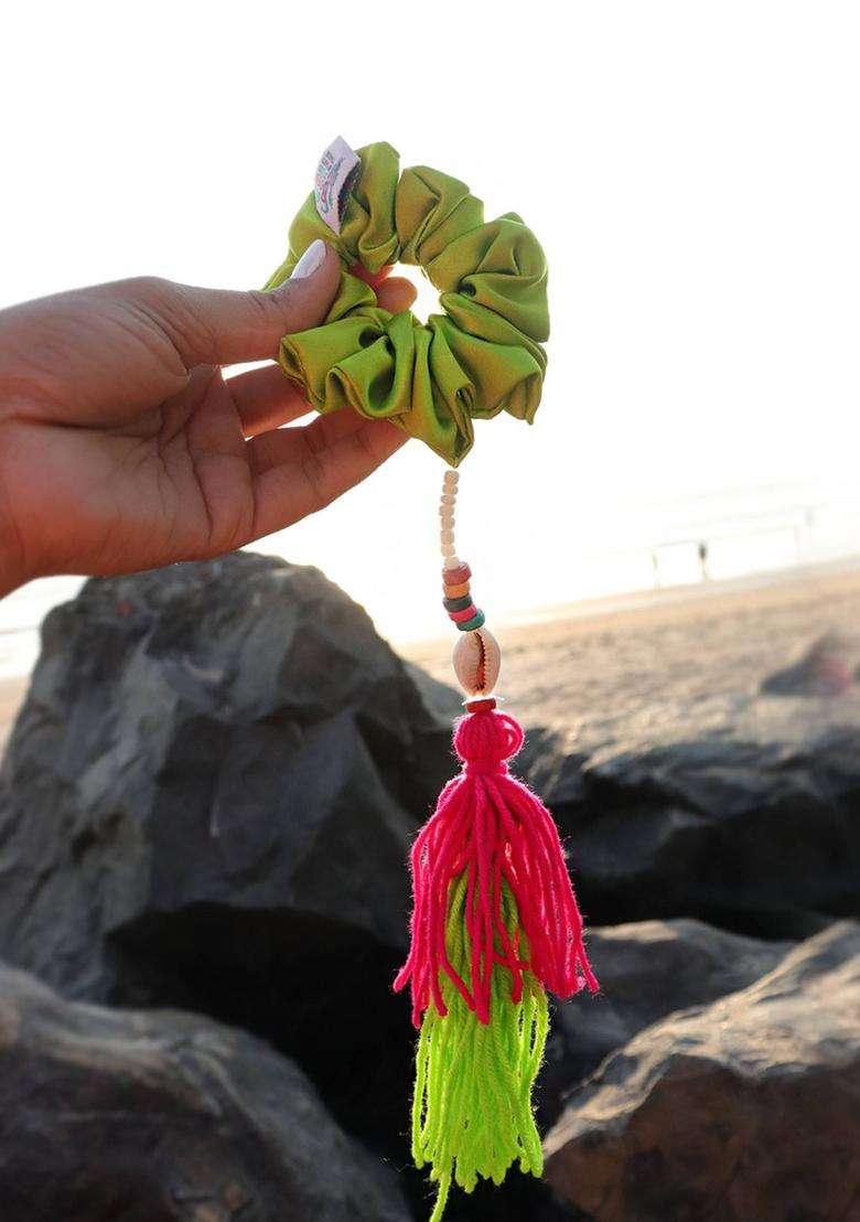 Green Hair Accessories - Indya