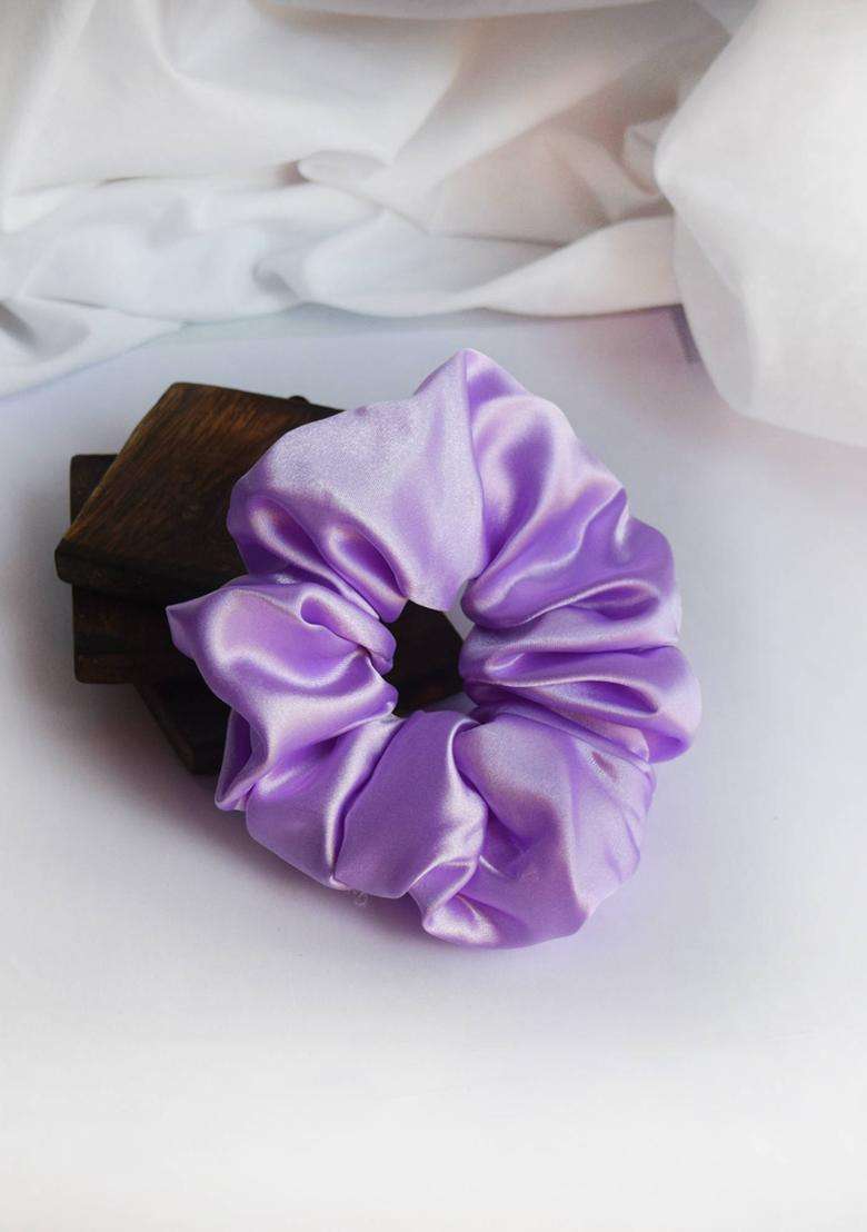Multi Solid Satin Hair Accessories - Indya