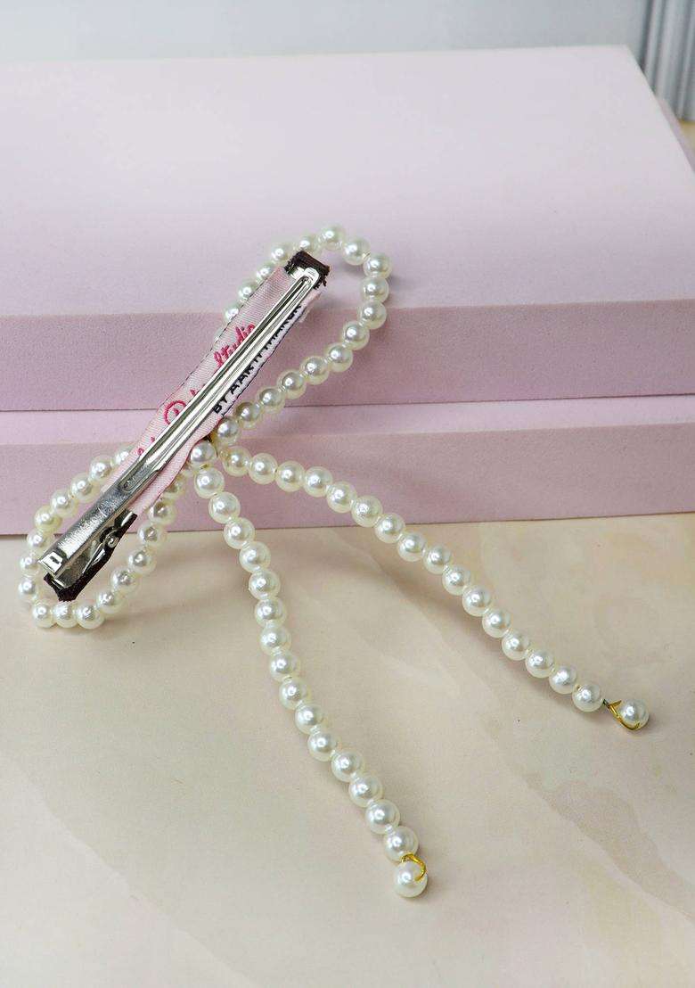 White Hair Accessories - Indya