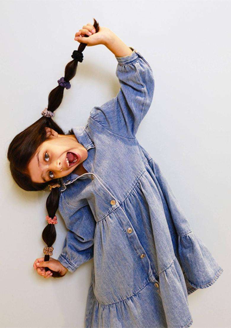 Multi Solid Hair Accessories - Indya