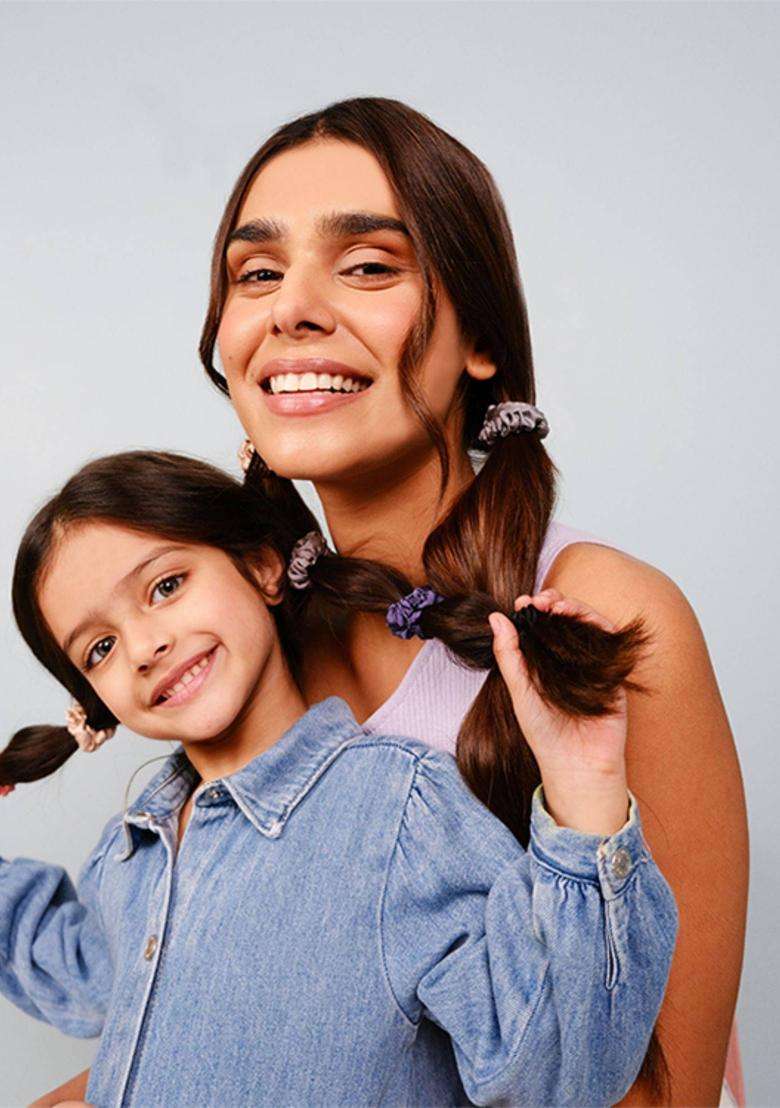 Multi Solid Hair Accessories - Indya
