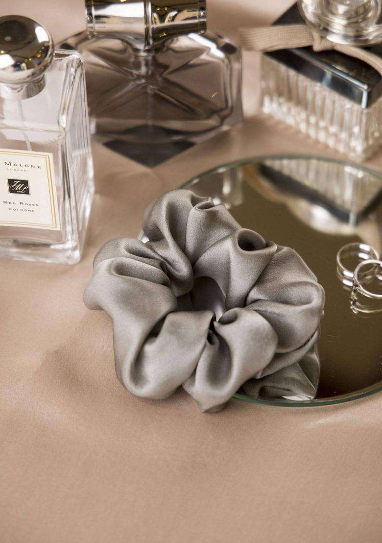 Multi Solid Silk Hair Accessories - Indya