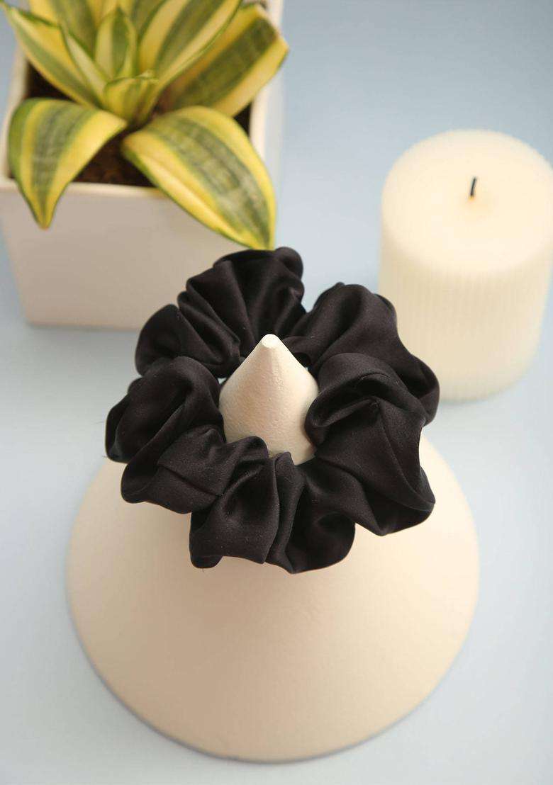 Multi Solid Silk Hair Accessories - Indya