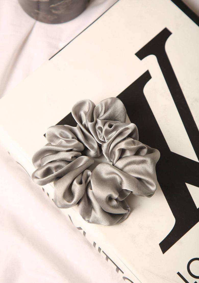 Multi Solid Silk Hair Accessories - Indya