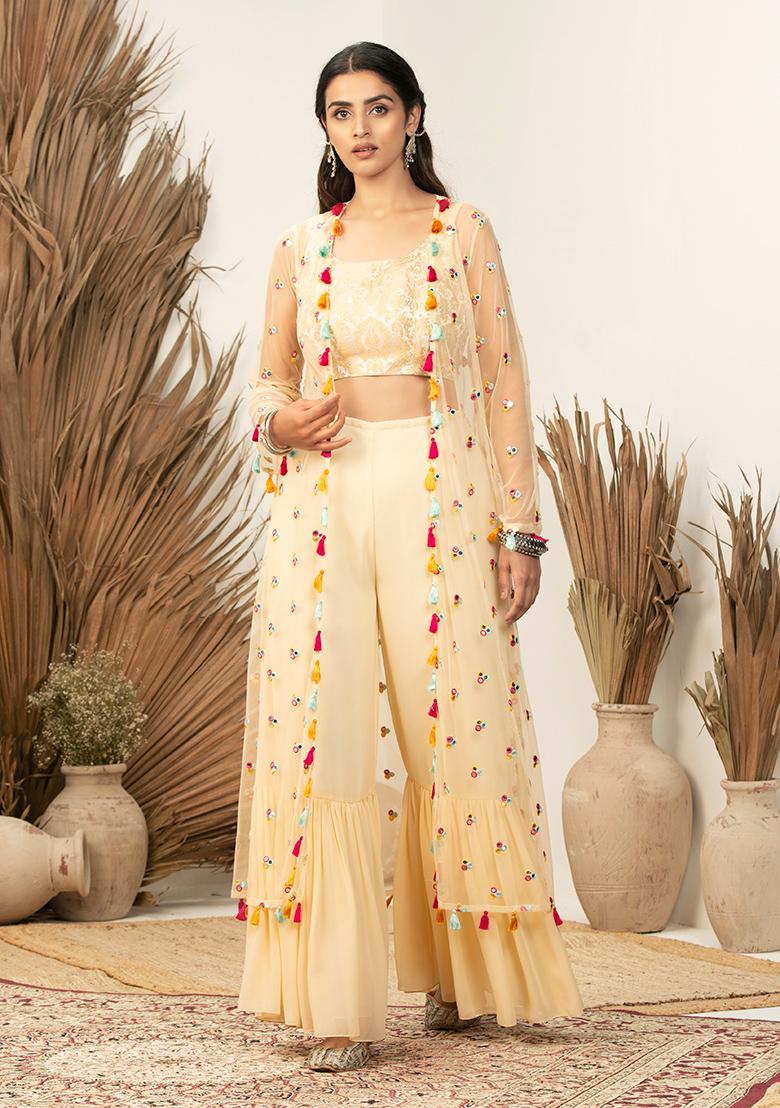 long embroidered jacket