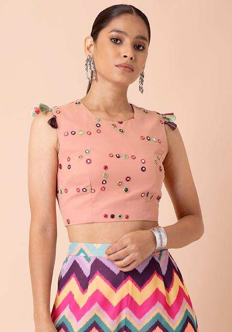 mirror work skirts online