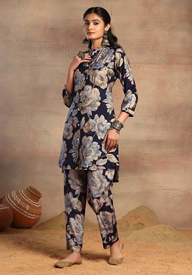 Front Slit Kurti With Palazzo at Rs 2000, Sector 130, Noida