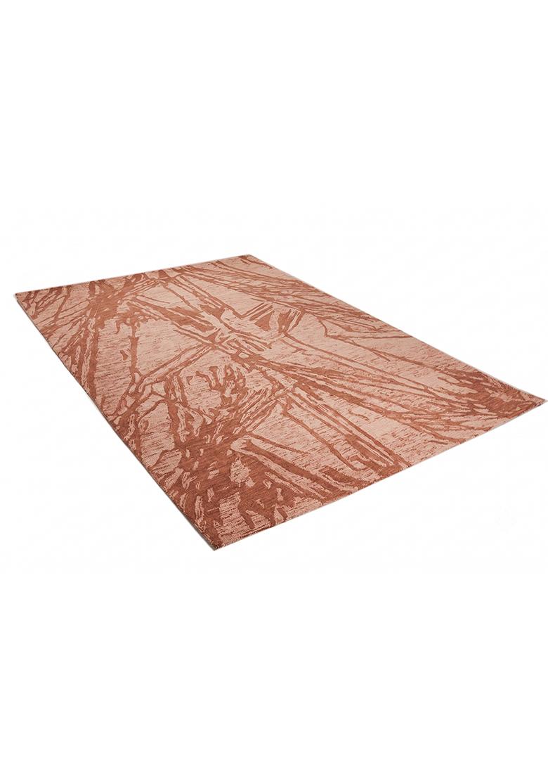 Saffron Rugs Hand Tufted Terracotta Marble Contemporary Rectangular Wool Area Rug - Indya