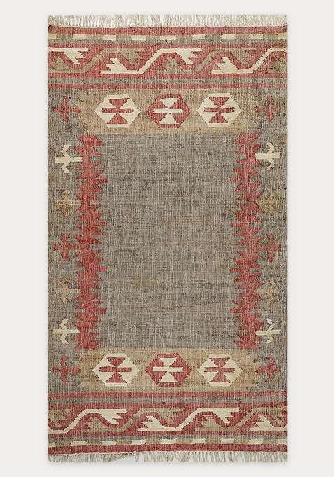 Jute Wool Handmade Beige Rug | Moroccan Geometric Carpet For Living Room