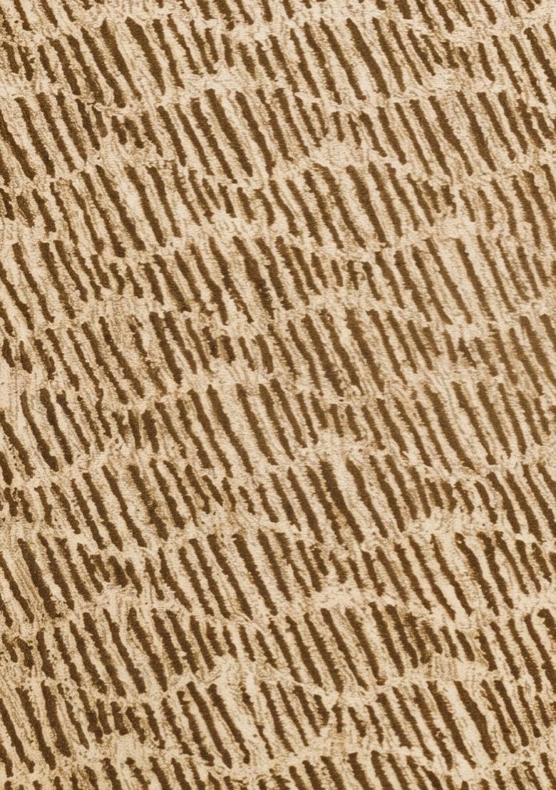 Saffron Rugs Hand Tufted Beige Brown  Contemporary Rectangular Wool Area Rug - Indya