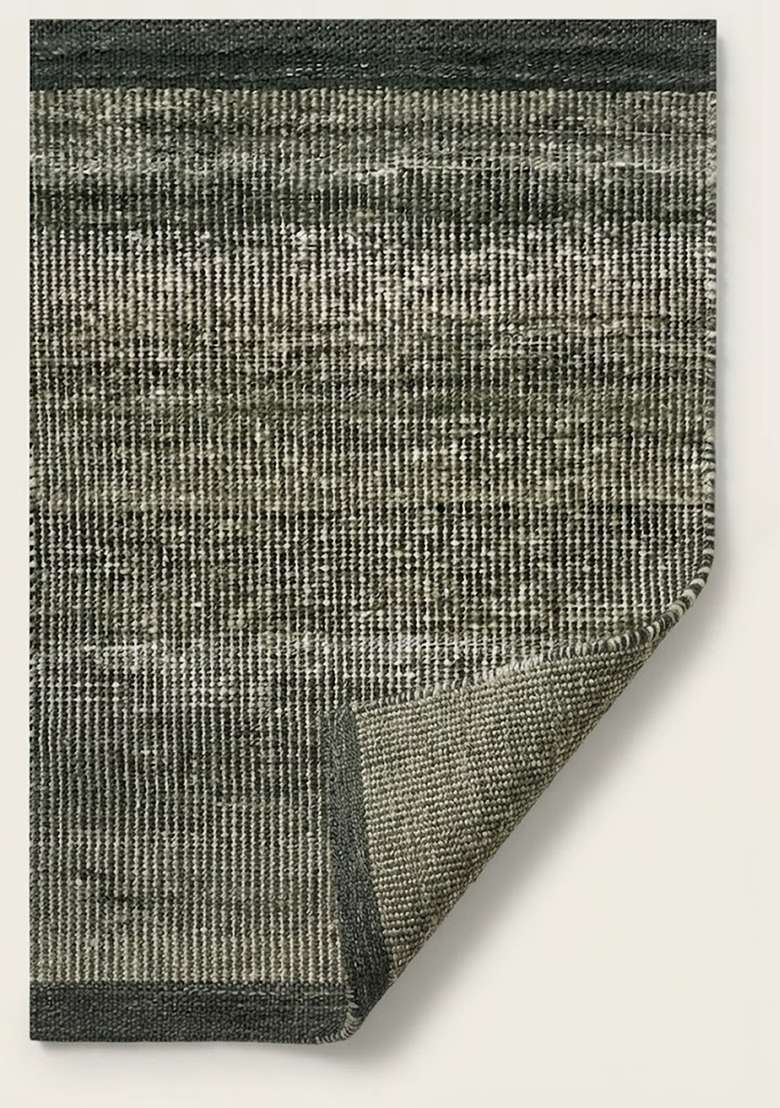 Saffron Rugs Olive Green Rectangular Rug | Contemporary Solid | Waterproof Easy Cleaning Non Shedding | UV Resistant Water Resistant Indoor Outdoor - Indya