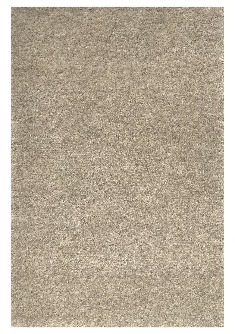 Saffron Rugs Hand Tufted Taupe Solid Modern Rectangular Wool Area Rug - Indya