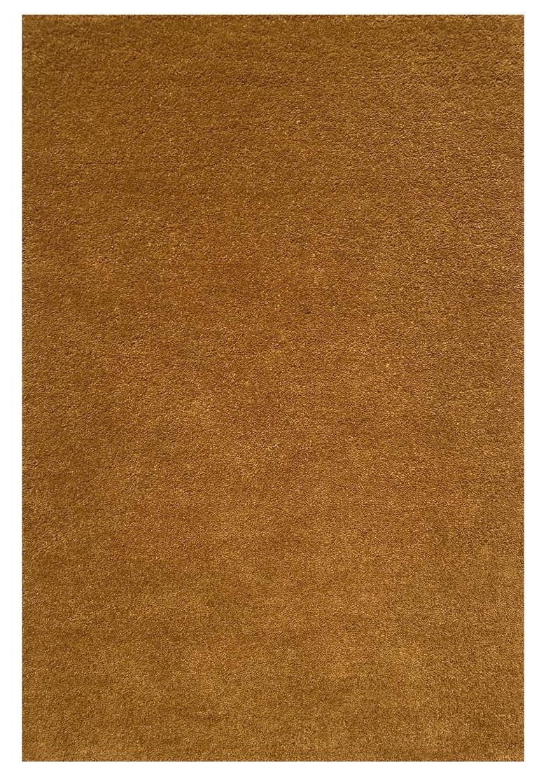 Saffron Rugs Hand Tufted Mustard Solid Modern Rectangular Wool Area Rug - Indya