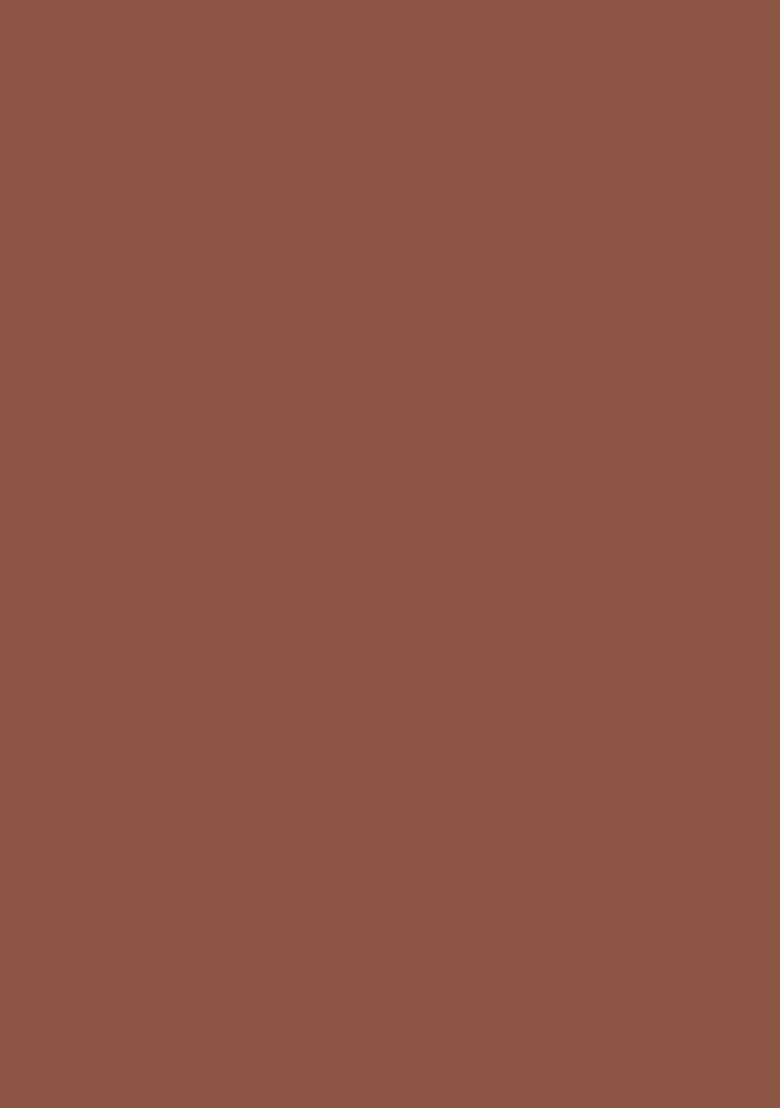 Saffron Rugs Hand Tufted Terracotta Brown Swirls  Rectangular Wool Area Rug - Indya