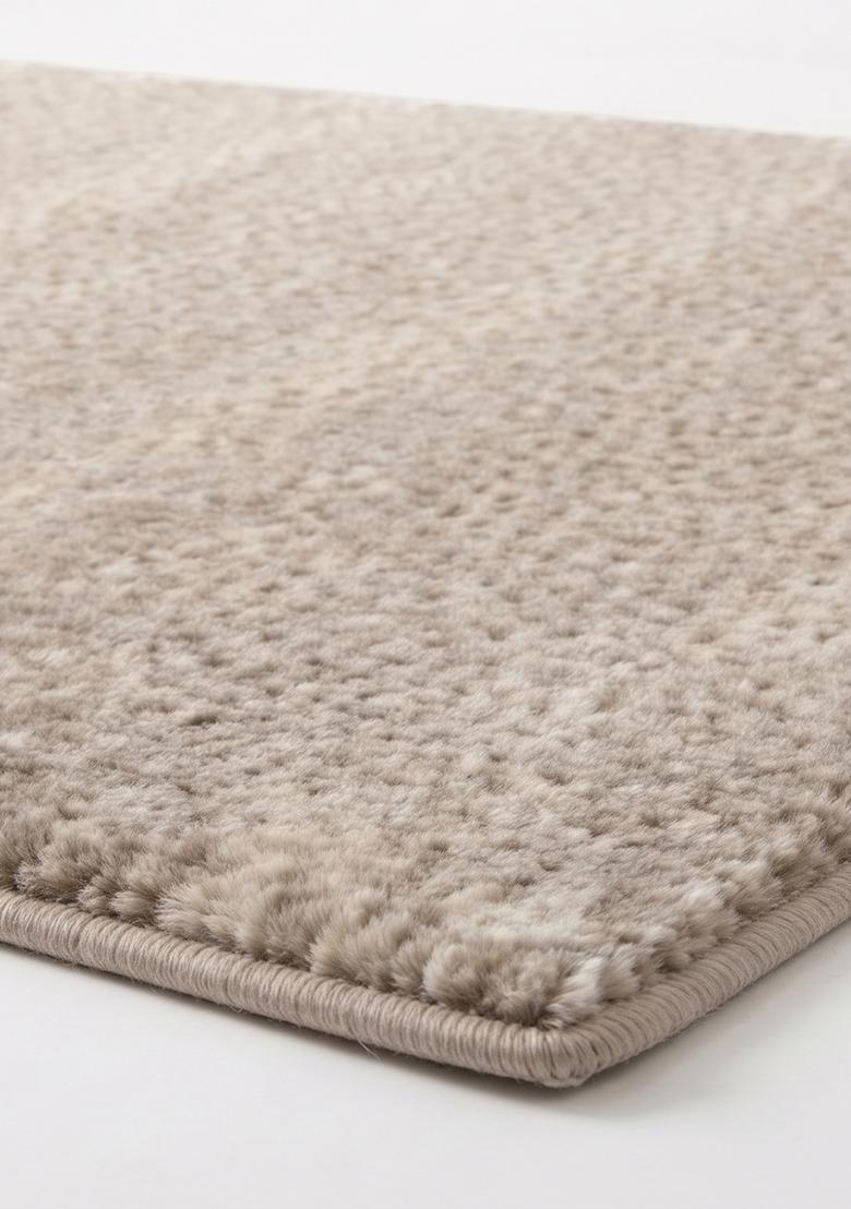 Saffron Rugs Hand Tufted 100% Wool Area Rug | Beige Rectangular Rug | Cotton Backing | Contemporary Animal Print Carpet for Living Room - Indya