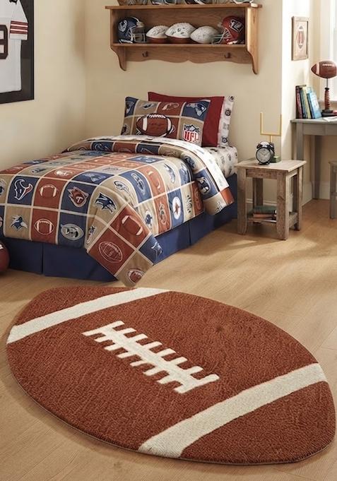 Saffron Rugs Hand-Tufted 80% Wool Oval Rug | Brown | Cotton Backing | Casual Solid