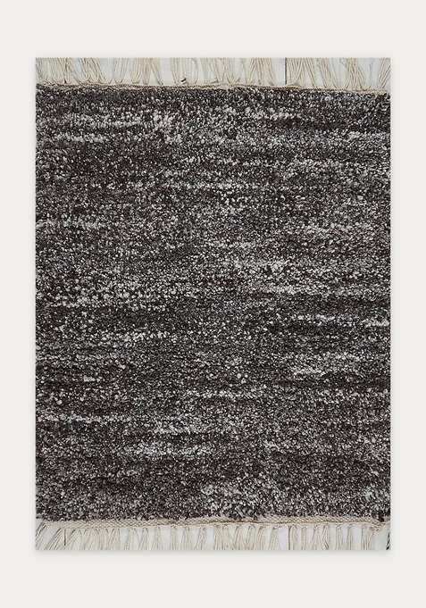 100% Wool Handmade Brown Rug | Carpet For Living Room