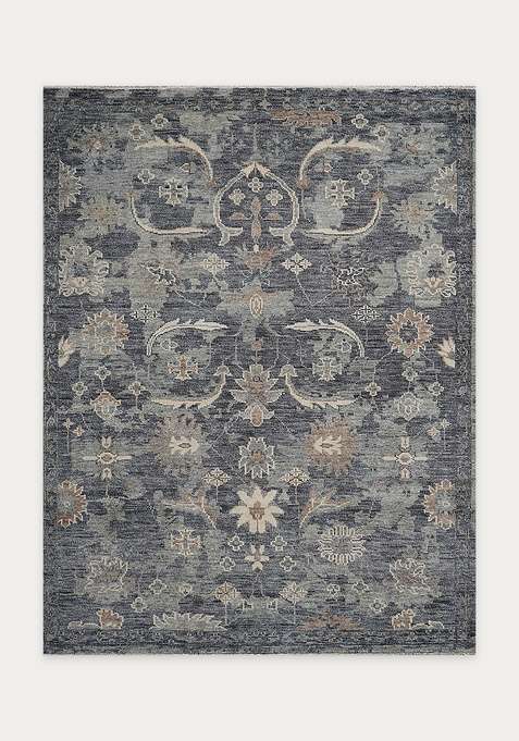 100% Wool Handmade Grey Rug | Carpet For Living Room