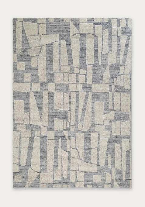 100% Wool Handmade Grey Rug | Carpet For Living Room