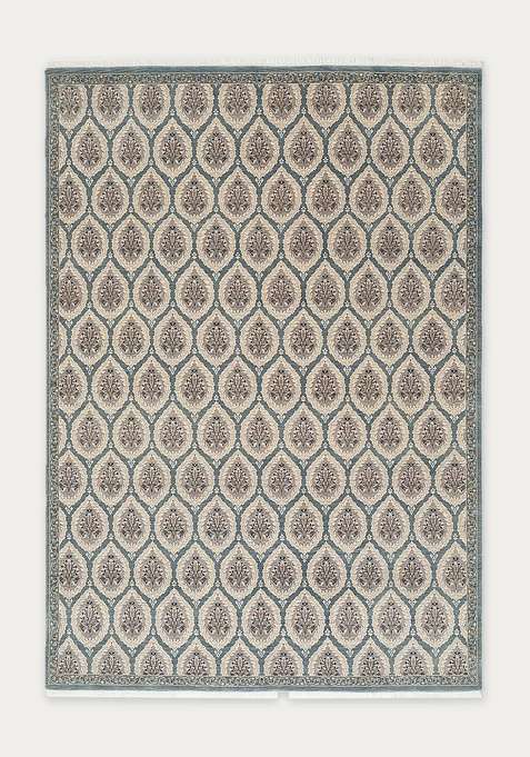 100% Wool Handmade Beige Rug | Carpet For Living Room