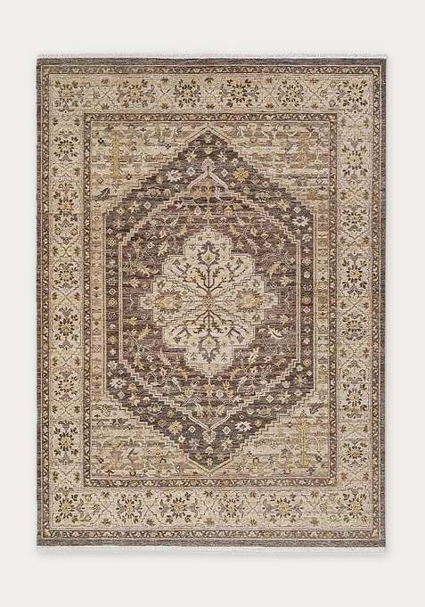 100% Wool Handmade Wine Rug | Carpet For Living Room